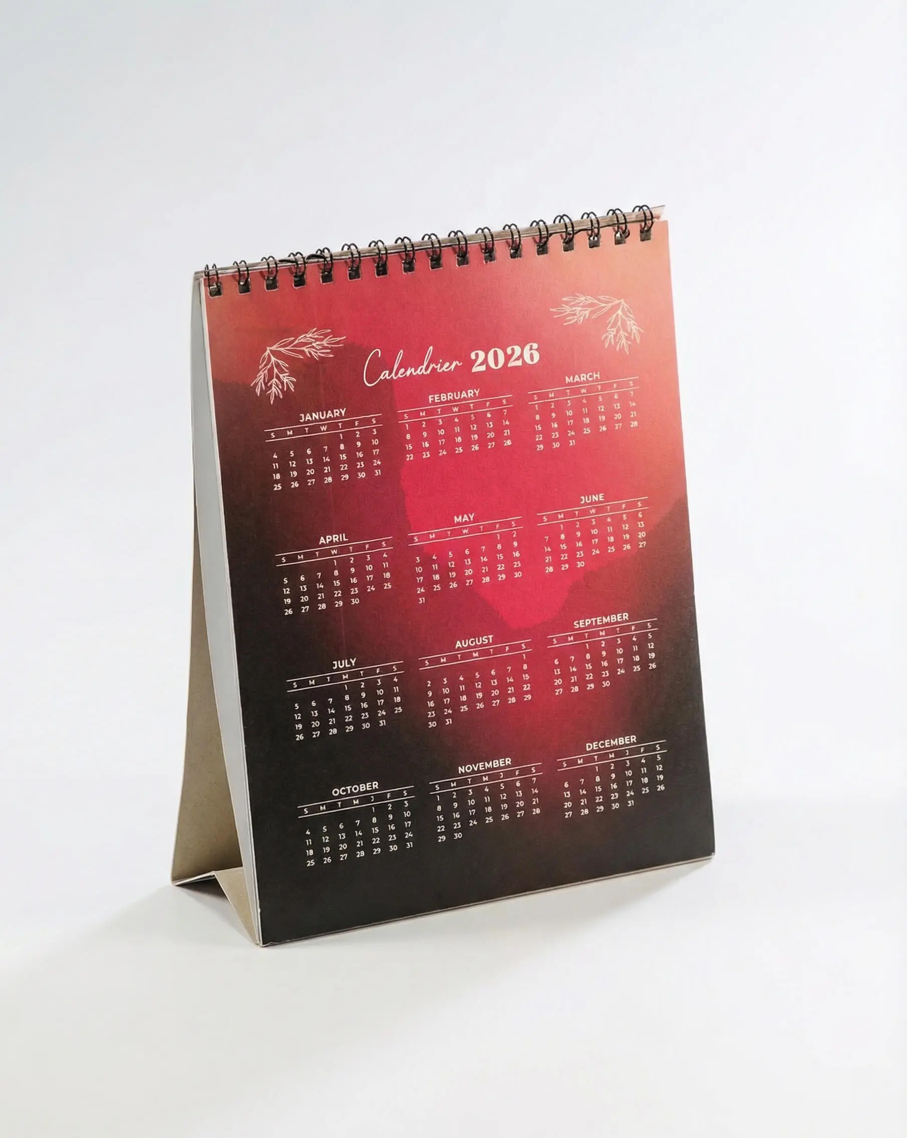 Calendrier Mural 2026