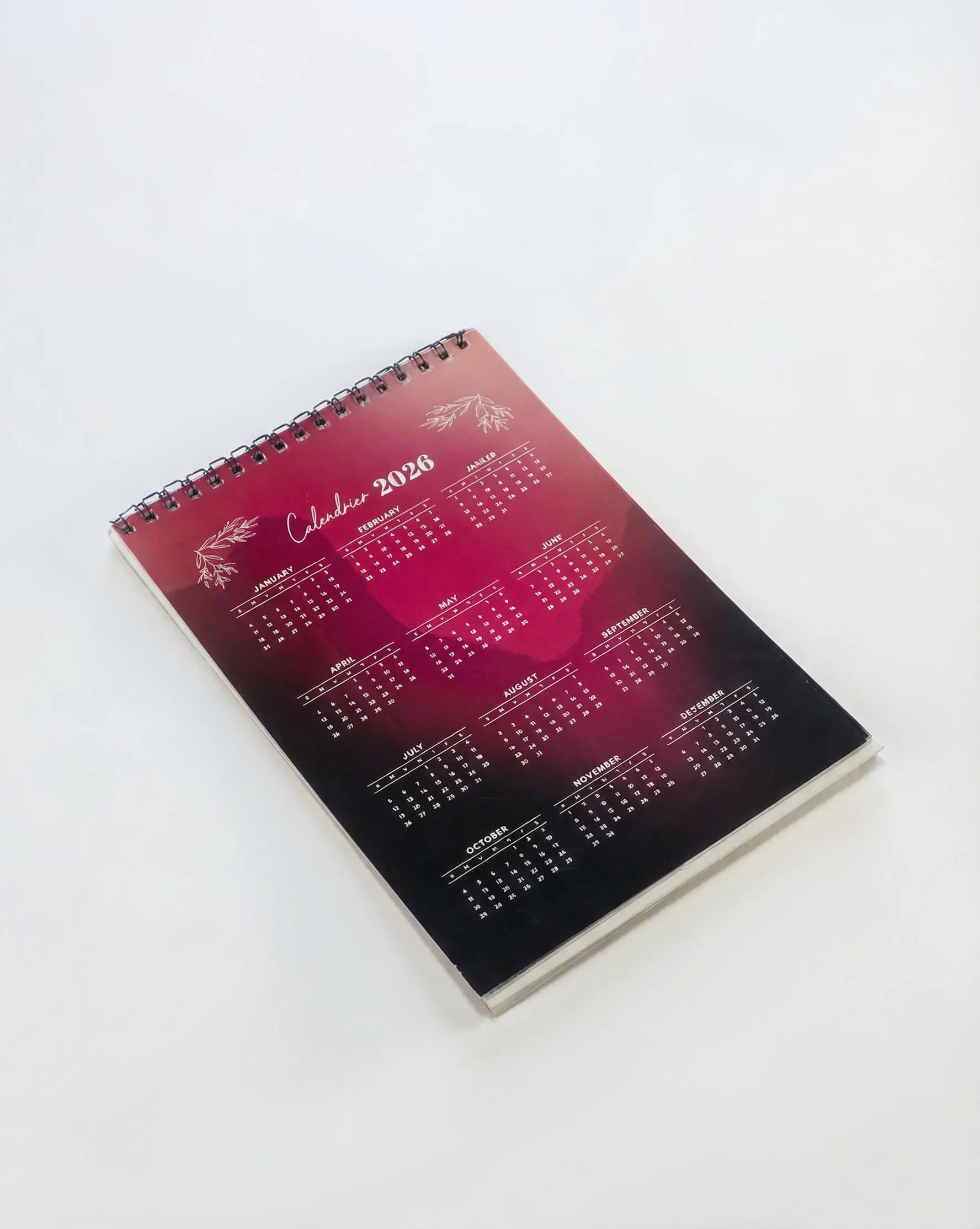 Calendrier Mural 2026