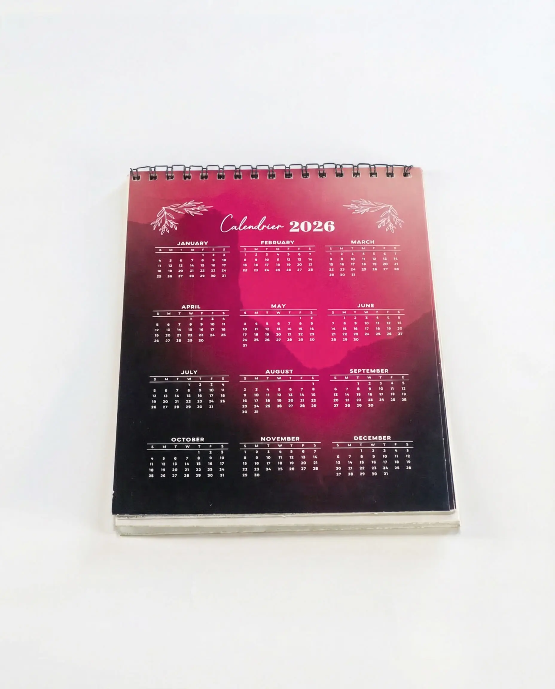 Calendrier Mural 2026